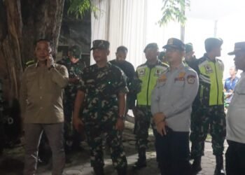 Kodim 0817/Gresik Gelar Patroli Gabungan Jaga Kamtibmas Nataru Aman Kondusif