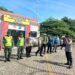 Aparat Gabungan Gelar Pengamanan di Rest Area 726 Wringinanom Ciptakan Nataru Aman Kondusif