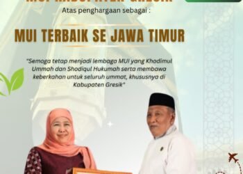 Dirut PT Permata Zain Al Miftah Ucapkan Selamat MUI Gresik Terbaik se-Jawa Timur