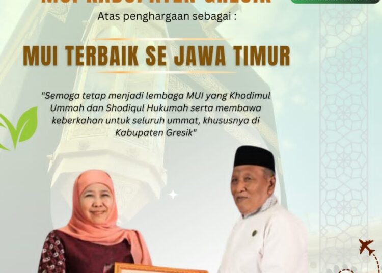 Dirut PT Permata Zain Al Miftah Ucapkan Selamat MUI Gresik Terbaik se-Jawa Timur