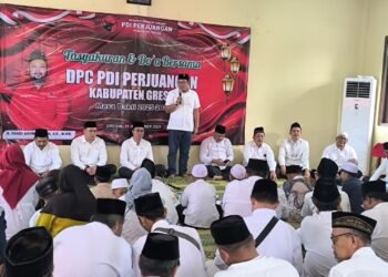 Refleksi Akhir Tahun 2025, DPC PDI Perjuangan Gresik Gelar Tasyakuran dan Doa Bersama Perkuat Kebersamaan