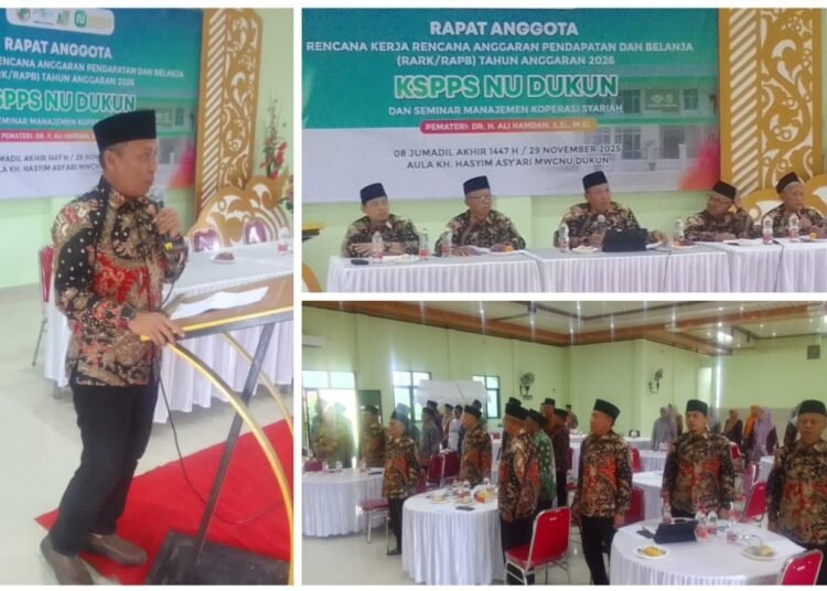 Di Pengujung Tahun, KSPPS NU Dukun Penuh Semangat Gelar Rapat Anggota Siap Berikan yang Terbaik untuk Umat