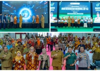 Wabup Gresik Didampingi Kadinkes Launching 8 Puskesmas Rawat Inap di Momen Hari Kesehatan Nasional