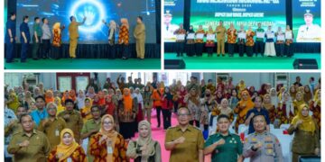 Wabup Gresik Didampingi Kadinkes Launching 8 Puskesmas Rawat Inap di Momen Hari Kesehatan Nasional