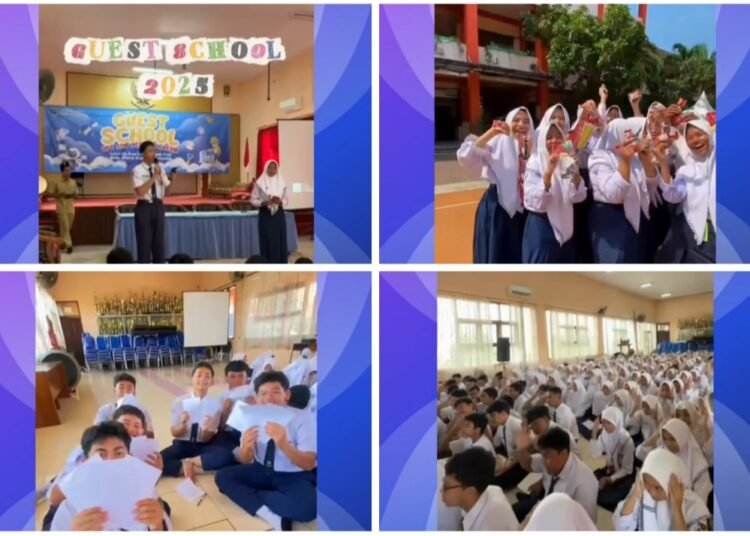 UPT SMP NEGERI 1 GRESIK GELAR GUEST SCHOOL 2025