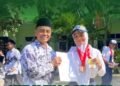 Wow, Putri Fairuz Siswa SMPN 3 Gresik Sukses Raih Tiga Medali di Ajang Bergengsi IOAC 2025