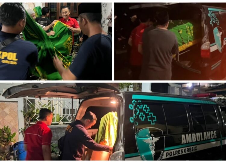 Ambulans Jenazah Gratis Polres Gresik Bantu Warga Kebomas hingga Pemakaman: Wujud Nyata Polri Hadir di Tengah Masyarakat