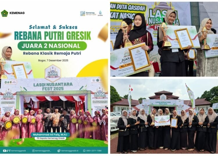 Harumkan Kota Santri !! Qosidah Rebana Hilwa Awi Ponpes Alkarimi Juara 2 Nasional LASQI Nusantara Fest 2025 di Bogor