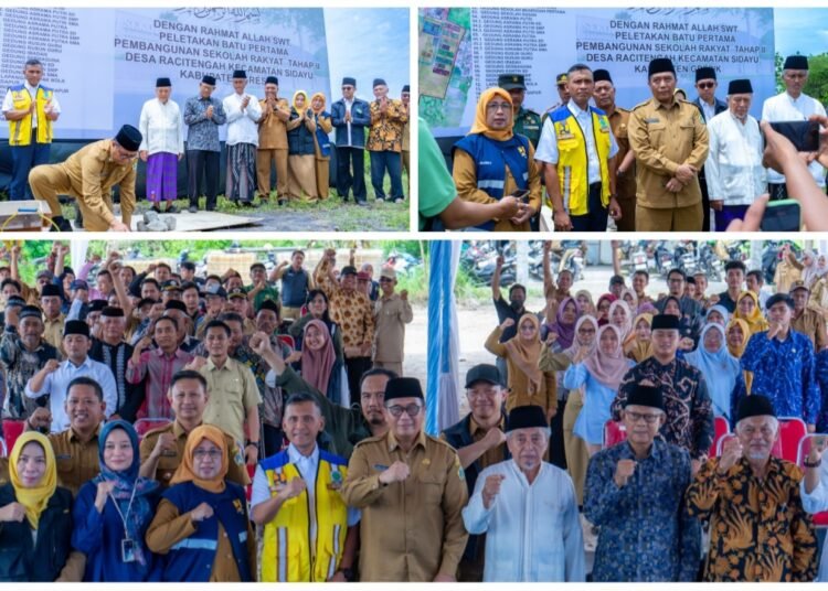 Sekda Gresik Hadiri Doa Bersama Penanda Dimulainya Pembangunan Sekolah Rakyat di Raci Tengah Sidayu