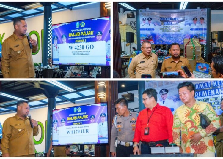 Taat Bayar Pajak, Masyarakat Gresik Dapat Hadiah TV, Sepeda Motor hingga Umrah ke Baitullah