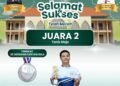 Siswa MAN 2 Gresik Sabet Juara 2 Tenis Meja se-Gerbang Kertasusila