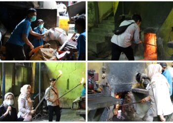 Musnah Tanpa Sisa !! Jutaan Batang Rokok Ilegal Gresik Berakhir di Tungku Pembakaran Lawang Malang