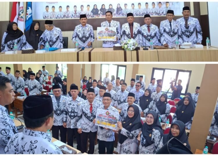 Donasi Bantuan Bencana Alam dari PGRI Kabupaten Gresik Tembus Rp1,24 Miliar Lebih: Masih Terus Bertambah