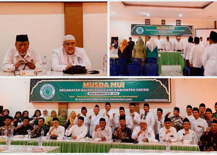 KH. Ahmad Hishol Muttaqin Kembali Terpilih sebagai Pucuk Pimpinan MUI Balongpanggang