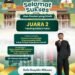 Tanding Kelas E, Dafa Rosyidin MAN 2 Gresik Raih Juara 2 Grissee 2 Pencak Silat Championship 2025