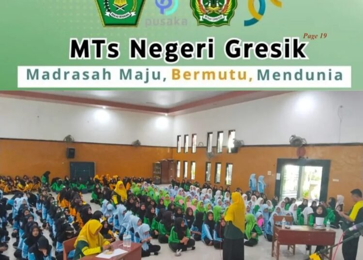 Semua Gembira !! MTsN Gresik Gelar Kegiatan Classmeeting: Seru Lomba Antar Kelas