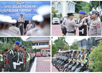 Sinergi TNI-Polri Siap Amankan Natal dan Tahun Baru di Kota Santri Gresik