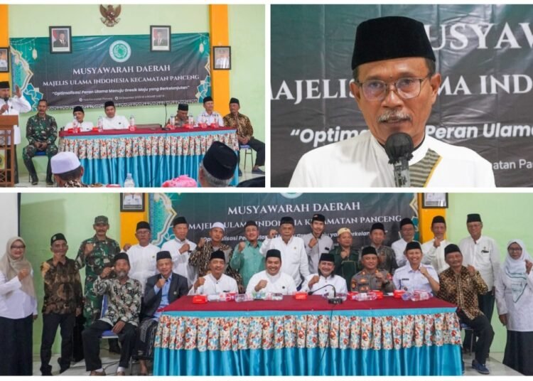 KH. Alfin Sunhaji Terpilih sebagai Ketua MUI Panceng dan Camat Sampurno Ketua Dewan Pertimbangan