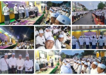 Pengujung Tahun, Majelis Siji Bersholawat Bersama KH Muhammad Zainul Amin Ismail di Langgar Fatchur Rochman Pulopancikan