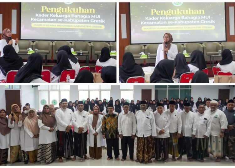 Hj. Nur Saidah Gembleng Hypnomotivasi Ratusan Kader Keluarga Bahagia MUI Gresik 