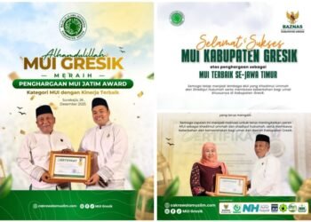 Terbaik se-Jawa Timur, MUI Kabupaten Gresik Banjir Apresiasi dan Ucapan Selamat