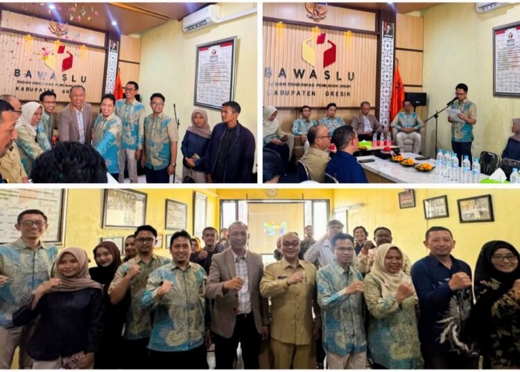 Modernisasi Birokrasi, Bawaslu Gresik Resmi Luncurkan Platform Pelayanan Digital Pegiat Publik