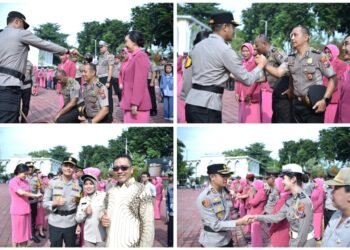 Di Pengujung 2025, Kapolres Gresik Pimpin Kenaikan Pangkat 96 Personel Polri dan 5 ASN