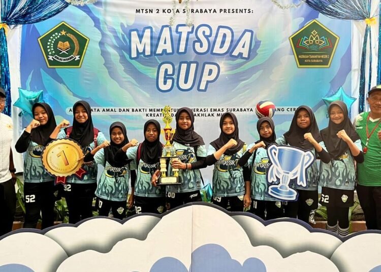 Semangat Juang Srikandi Muda MIN 1 Gresik: Ukir Prestasi Gemilang di MATSDA CUP 2025