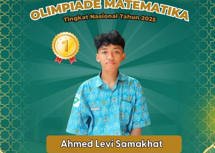 Alhamdulillah, Siswa MAN 1 Gresik Raih Gold Medali Olimpiade Matematika Tingkat Nasional 2025