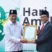 Resepsi HAB ke-80, Kakanwil Kemenag Jatim Terima Penghargaan Wakaf dan Tekankan Keteladanan Pendahulu