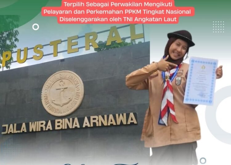 Istimewa !! Siswi MAN 1 Gresik Terpilih Ikuti Kegiatan Pelayaran dan Perkemahan PPKM TNI AL Tingkat Nasional