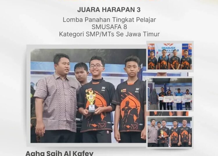 Awali 2026, Santri MTs Refah Islami Ukir Prestasi Gemilang di Ajang Lomba Panahan Tingkat Jawa Timur