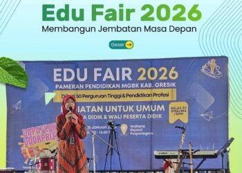 Wujud Kepedulian Pendidikan, Kemenag Gresik Kawal Edu Fair 2026 di Gedung WEP