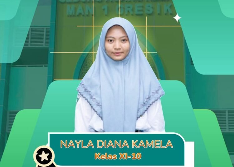 Kian Bersinar di Panggung Nasional, Siswi MAN 1 Gresik Persembahkan Medali Harumkan Kota Santri