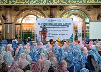 DPD BKPRMI Gresik Bersama Laznas Nurul Hayat dan Yatim Mandiri Gelar Silaturrahmi Akbar 1.000 Guru Al-Qur’an