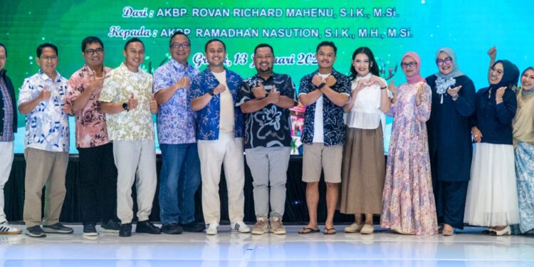 Bupati dan Wabup Gresik Apresiasi Dedikasi AKBP Rovan dan Sambut Kapolres Baru AKBP Ramadhan