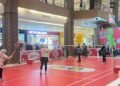 Pertama di Gresik !! Gressmall Sulap Atrium jadi Arena Pertandingan Badminton