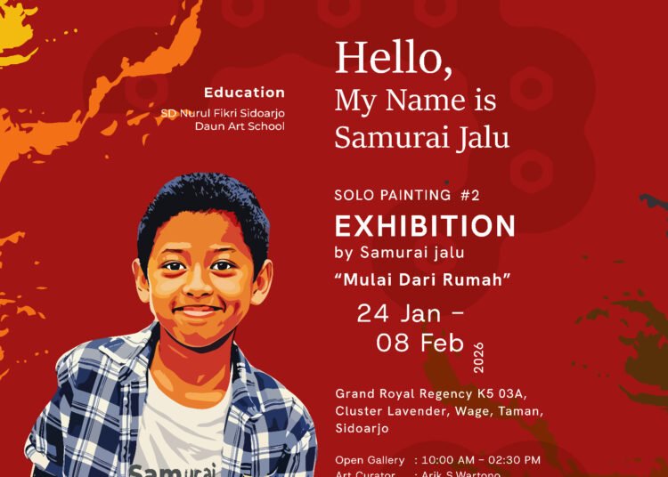 PAMERAN TUNGGAL KEDUA SENIMAN ANAK SAMURAI JALU BERTAJUK “MULAI DARI RUMAH”