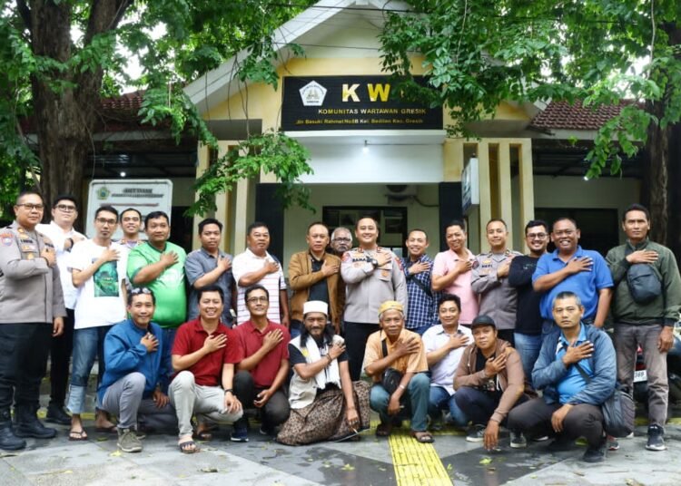Kapolres Gresik: Media Memiliki Peran Strategis dalam Membangun Persepsi Publik dan Menjaga Situasi Kamtibmas