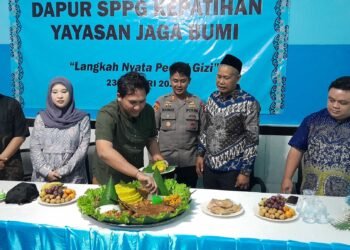 Jumat Berkah, Yayasan Jaga Bumi Resmi Buka Dapur SPPG Kepatihan Menganti Siap Bagikan Ribuan Porsi MBG