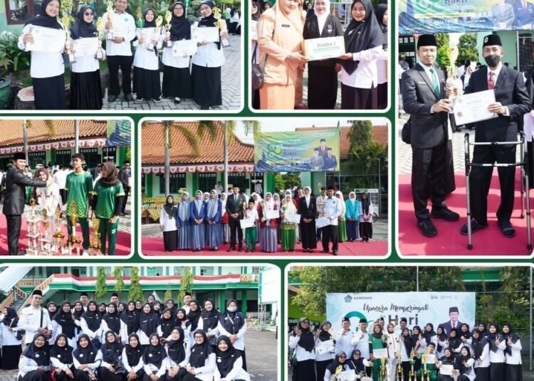 Luar Biasa !! MAN 2 Gresik Borong Piala Kemenangan di Puncak HAB Kemenag ke-80