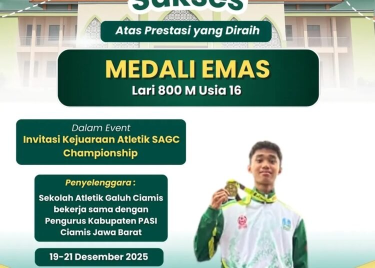 Teruslah Berlari, Teruslah Berprestasi !! Siswa MAN 2 Gresik Sabet Juara 1 Kejuaraan Atletik Piala Bupati Tuban