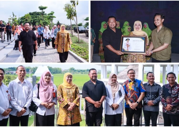 Bupati Gus Yani Dampingi Gubernur Khofifah Kunjungi Wisata Edukasi Gresik Universal Science