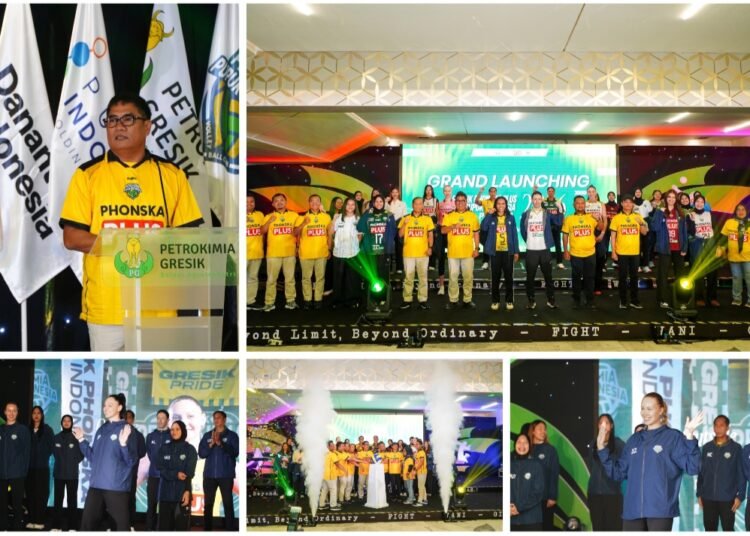 Petrokimia Gresik Resmi Luncurkan Tim Voli Putri GPPI: Datangkan Pelatih dan 2 Pemain Asing dari Ukraina dan USA