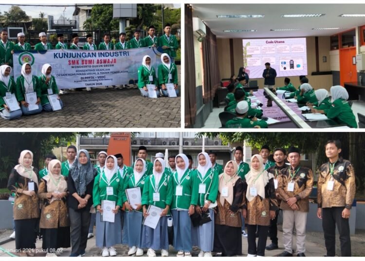 Semangat Baru di Tahun 2026, SMK Bumi Aswaja Wonokerto Dukun Gelar Kunjungan Industri ke BBPPMPV-BOE Malang