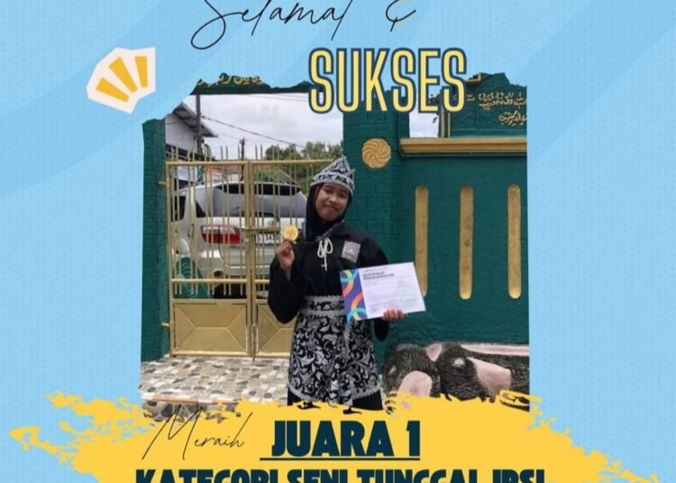 Hebat !! Siswi SMPN 10 Gresik Sabet Juara 1 Kejuaraan Pencak Silat Art Championship Epic Student Fest 2026