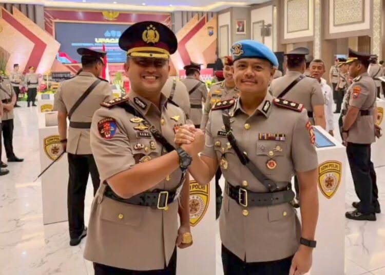 Tongkat Komando Polres Gresik Resmi Beralih ke AKBP Ramadhan Nasution: AKBP Rovan Promosi Jabatan ke Mabes Polri