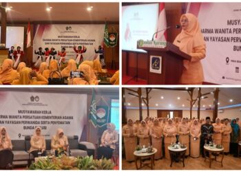 Rakerwil DWP Kemenag Jatim 2026 Jadi Forum Strategis Penyelarasan Program Perwanida