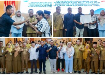 Serahkan Dokumen Kependudukan, Wujud Nyata Gus Yani Berikan Perlindungan dan Kepastian Hukum bagi Anak Pekerja Migran