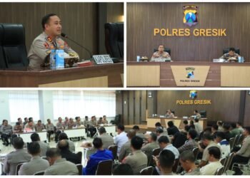 Kapolres Gresik AKBP Ramadhan Tancap Gas Pimpin Commander Wish: Siap Berikan Pelayanan Terbaik kepada Masyarakat